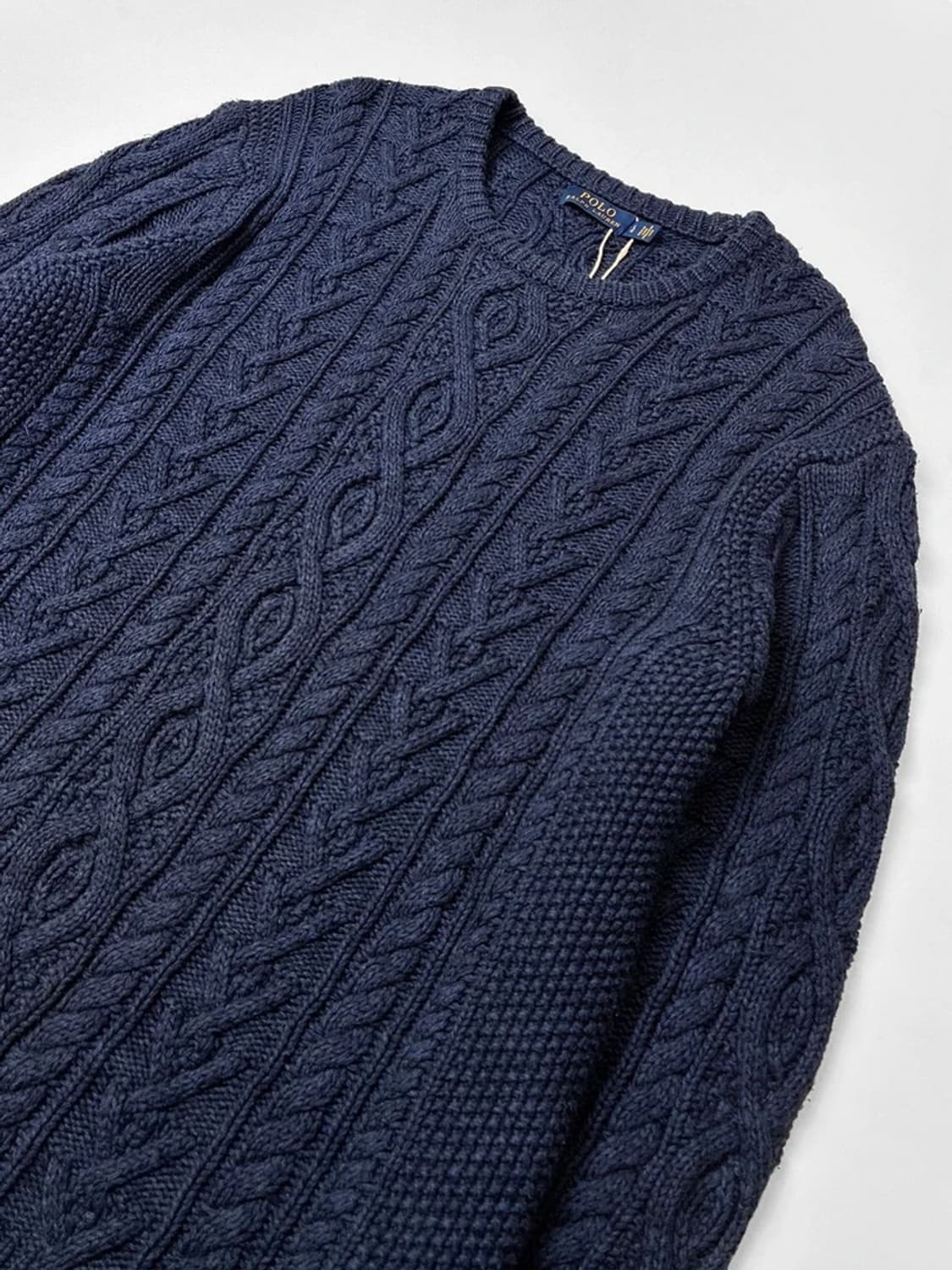 폴로 랄프로렌 캐시미어 코튼 꽈배기 니트 PN5119 상품이미지2
