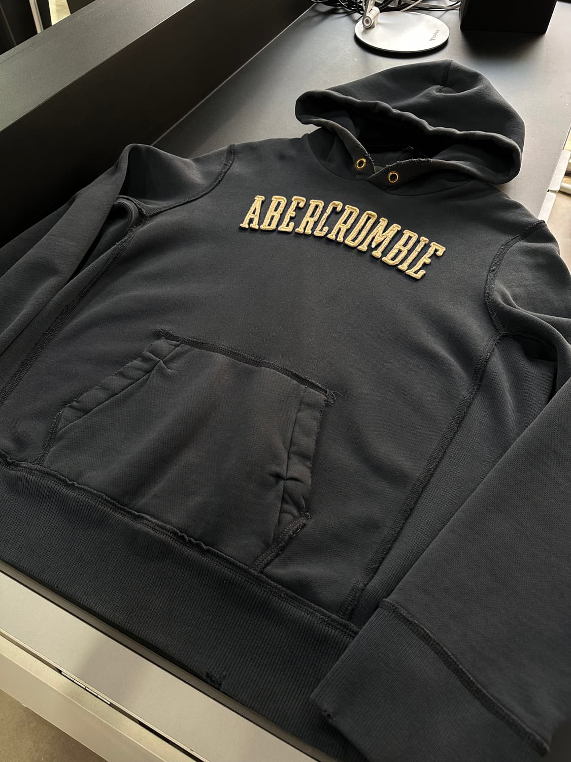 아베크롬비 그런지 데미지 풀오버 후드티 상품이미지4