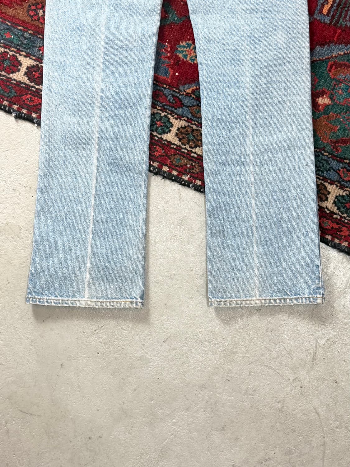 90's USA Made 빈티지 리바이스 517 오렌지탭 부츠컷 데님 상품이미지8