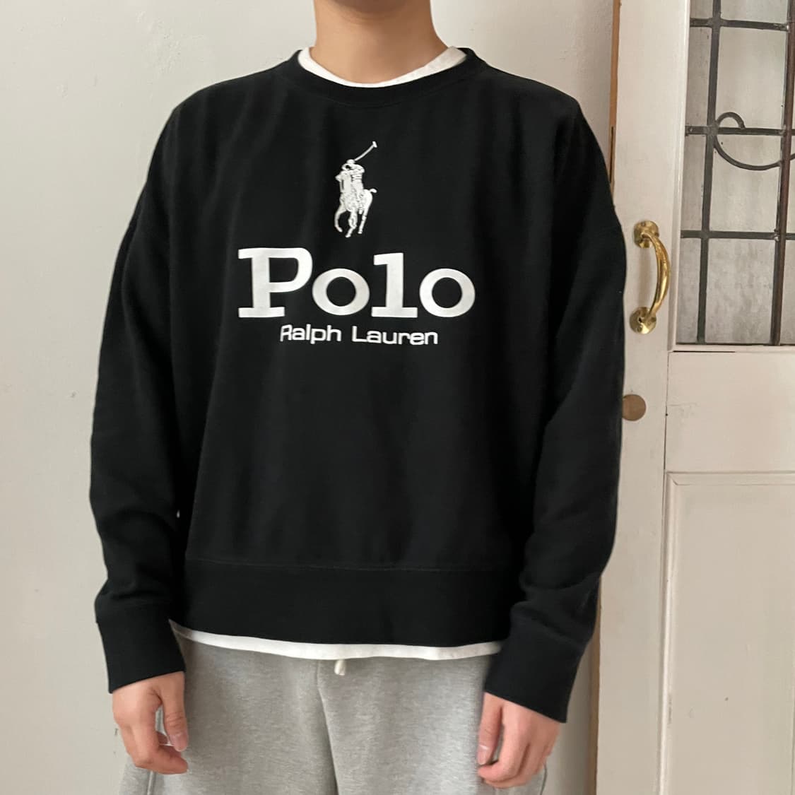 폴로 랄프로렌 로고 맨투맨 상품이미지3
