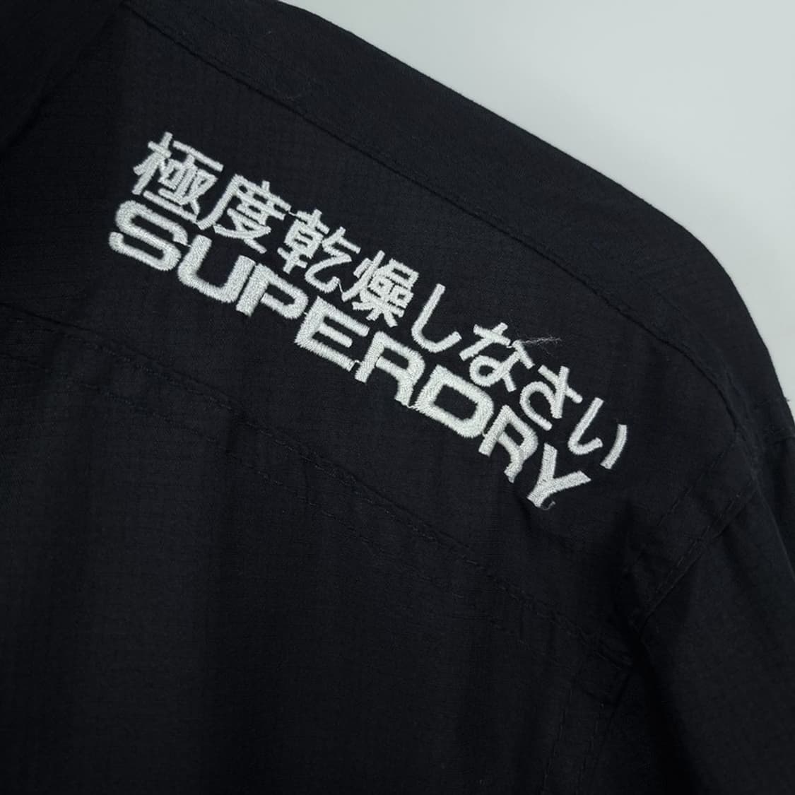 [슈퍼드라이] 재팬 바람막이 자켓 블랙 M18689 상품이미지5