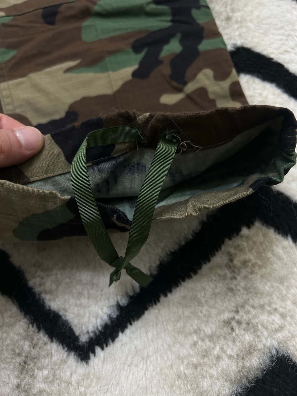 [32]U.S Army 우드랜드 카고 카모플라쥬 팬츠/하계용 상품이미지3