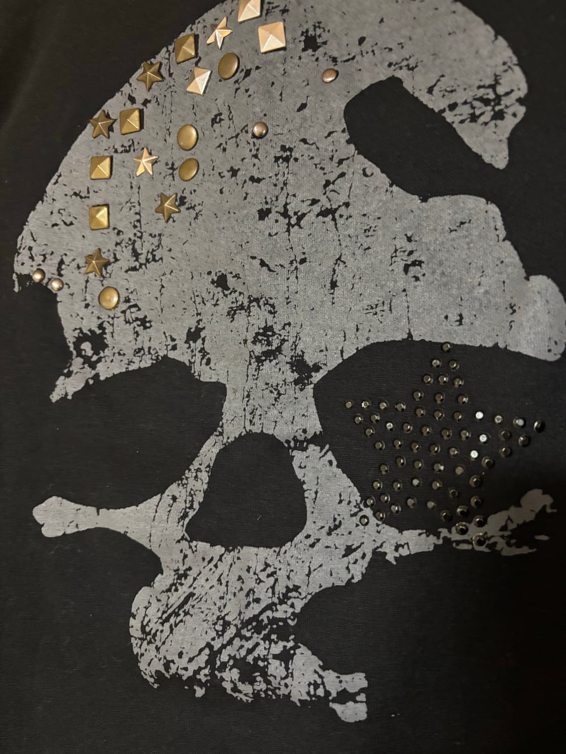 펑크 해골 그런지 딱붙티  상품이미지4