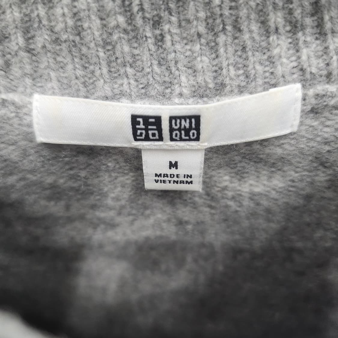 유니클로 그레이 니트(모) L(남여공용) 상품이미지4