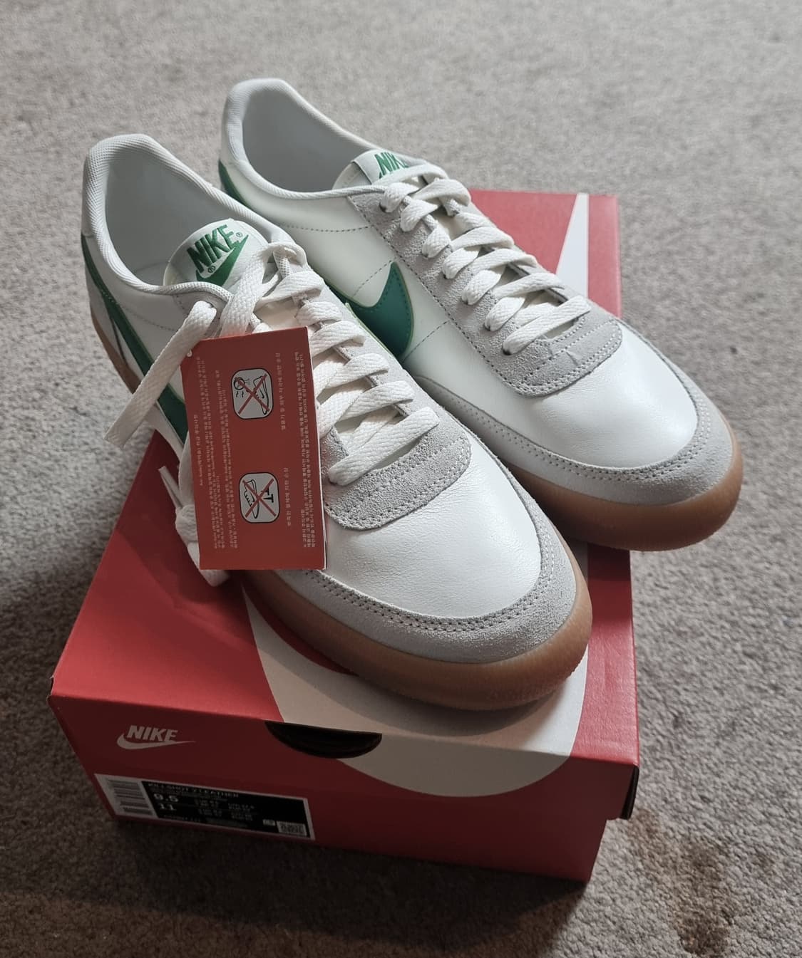 나이키 x 제이크루 킬샷 2 루시드 그린 상품이미지1