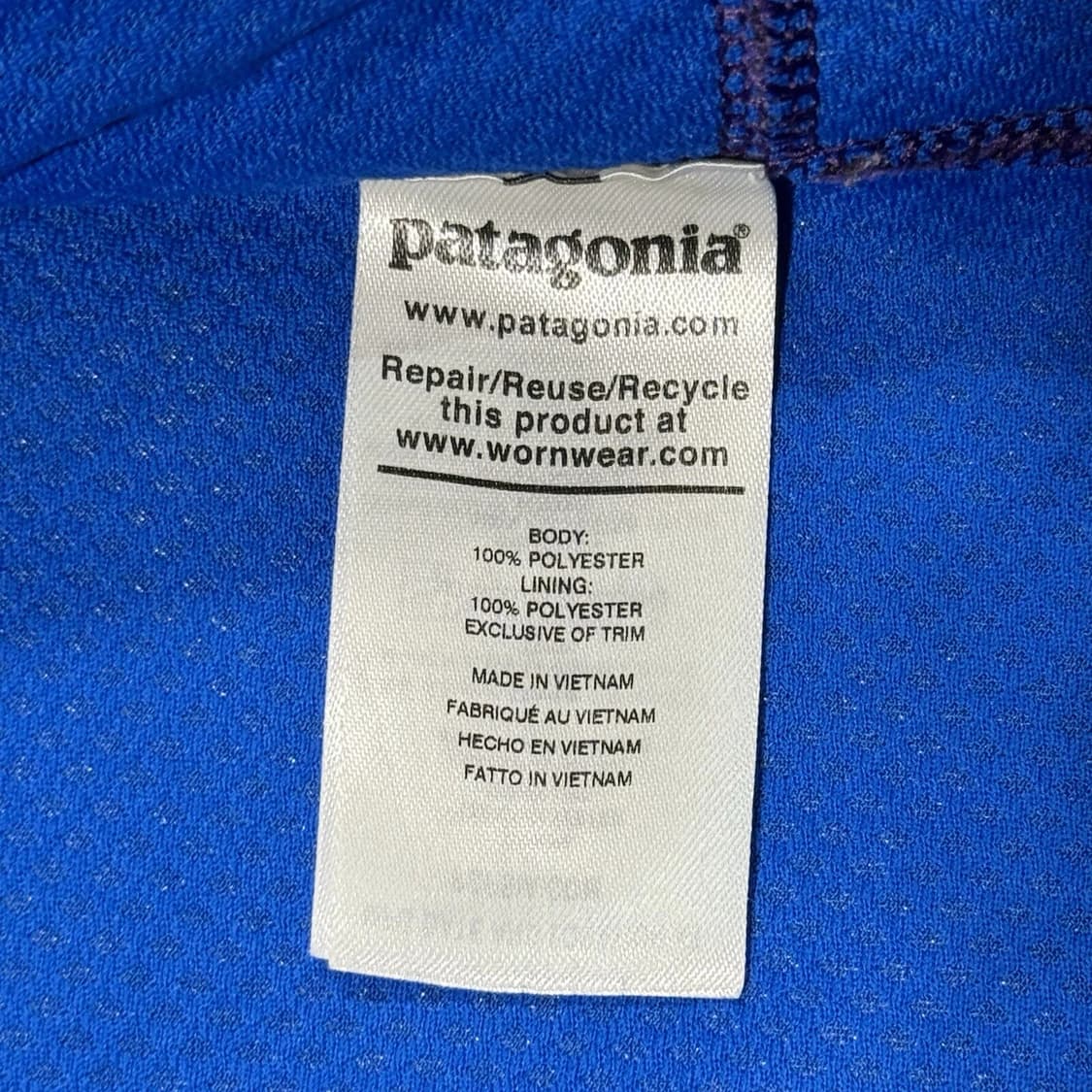 20s 파타고니아 레트로-X 퍼플/블루 상품이미지7