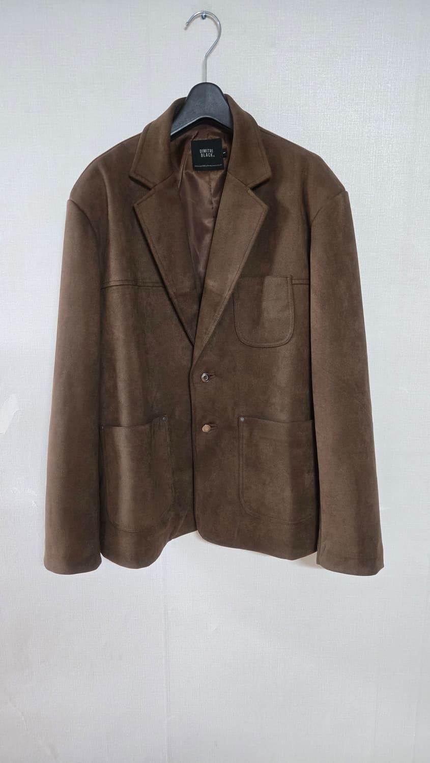브라운 스웨이드 자겟, 블레이저, 남성 정장 상품이미지1