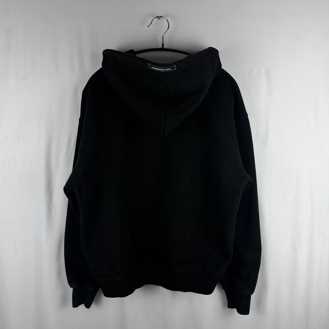(무료배송)S)예일 자수로고 후드 티 블랙 상품이미지6