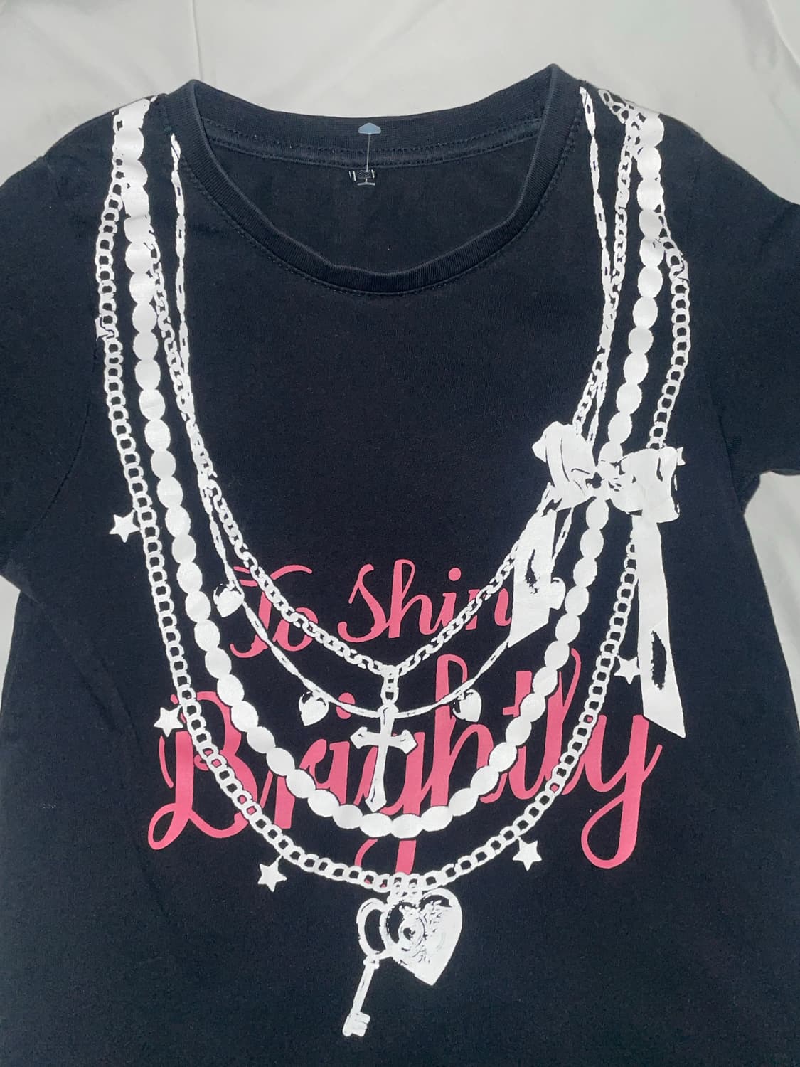 고스 펑크 스타일 맥시멀 프린트 티셔츠 상품이미지3