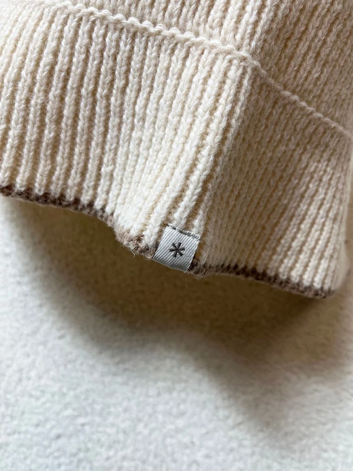 스노우 23FW 니트 버킷 햇 A1691 상품이미지4