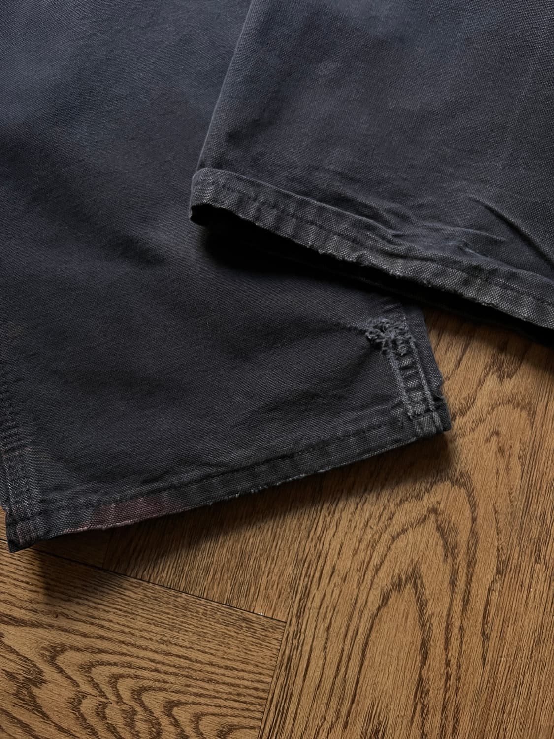 [34]칼하트 USA 빈티지 워싱 미드나잇 네이비 싱글니 카펜터 워크팬츠 상품이미지6