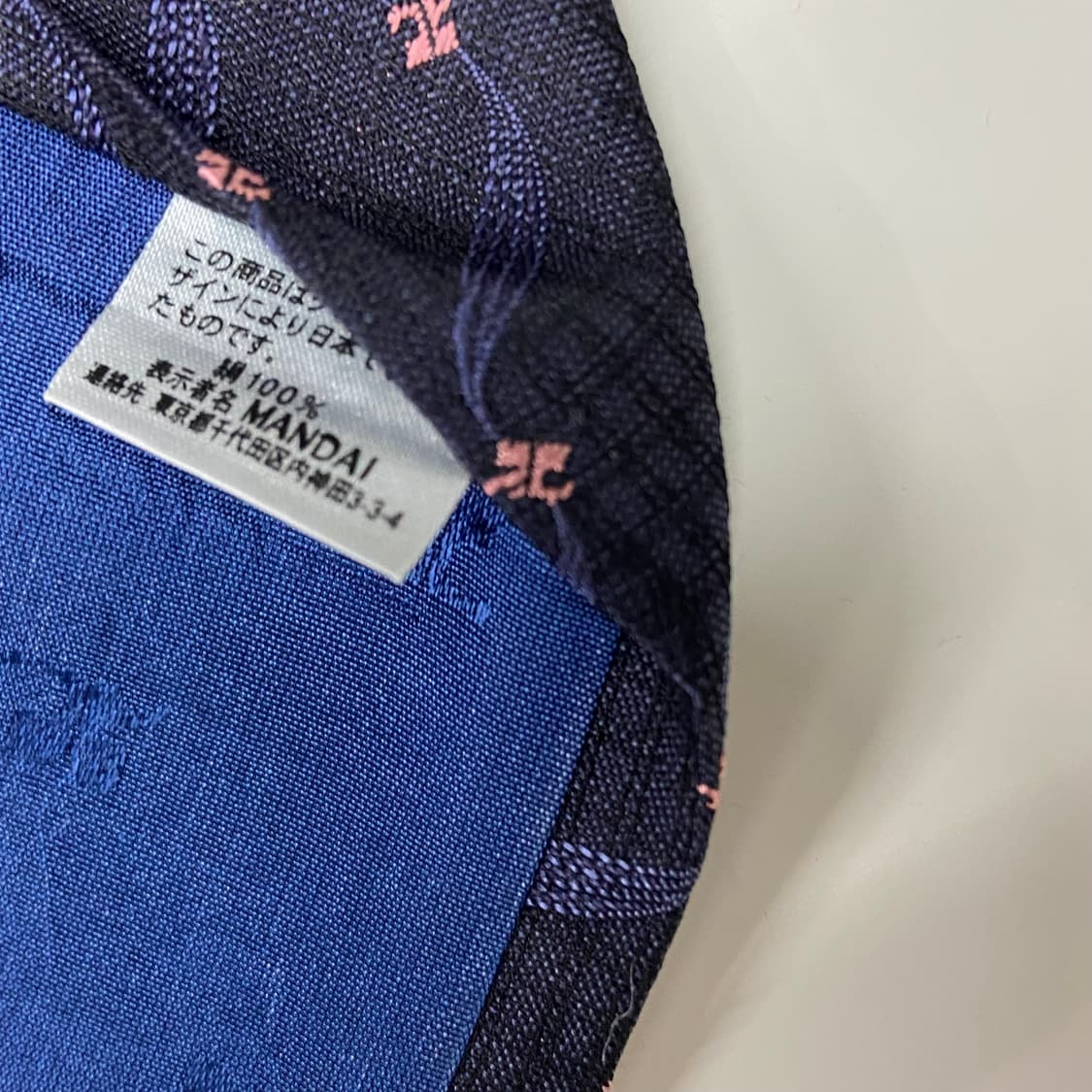 꾸레쥬 정품 명품 모노그램 넥타이 (COURREGES) 상품이미지7