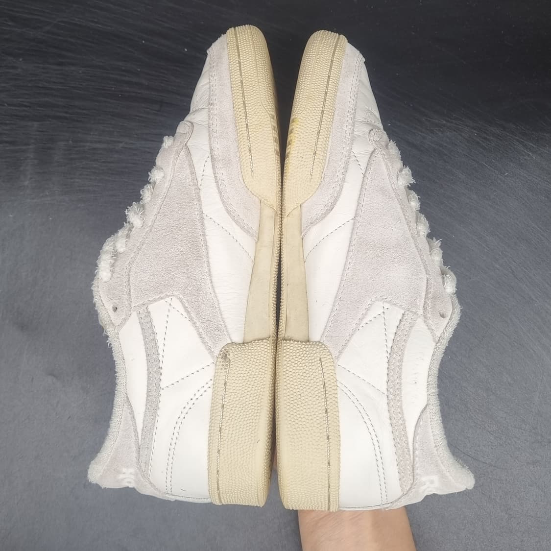 리복x다니엘귀조 클럽c 운동화 실사이즈240 상품이미지5