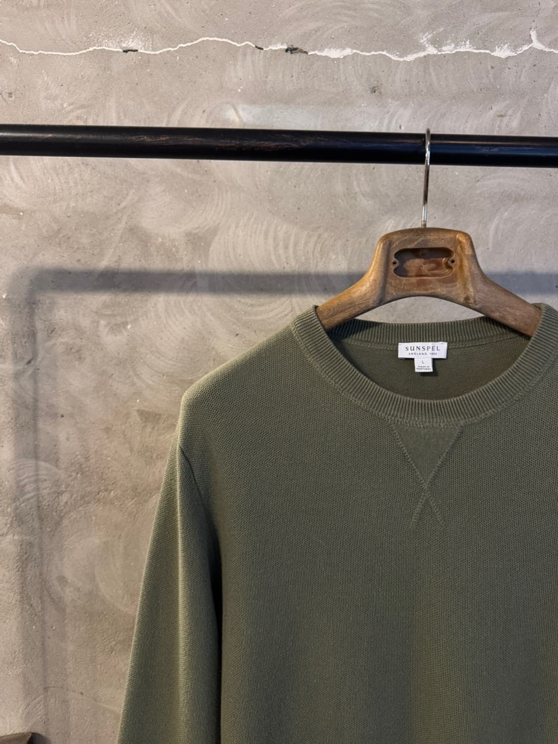 선스펠 크루넥 니트 100 상품이미지2