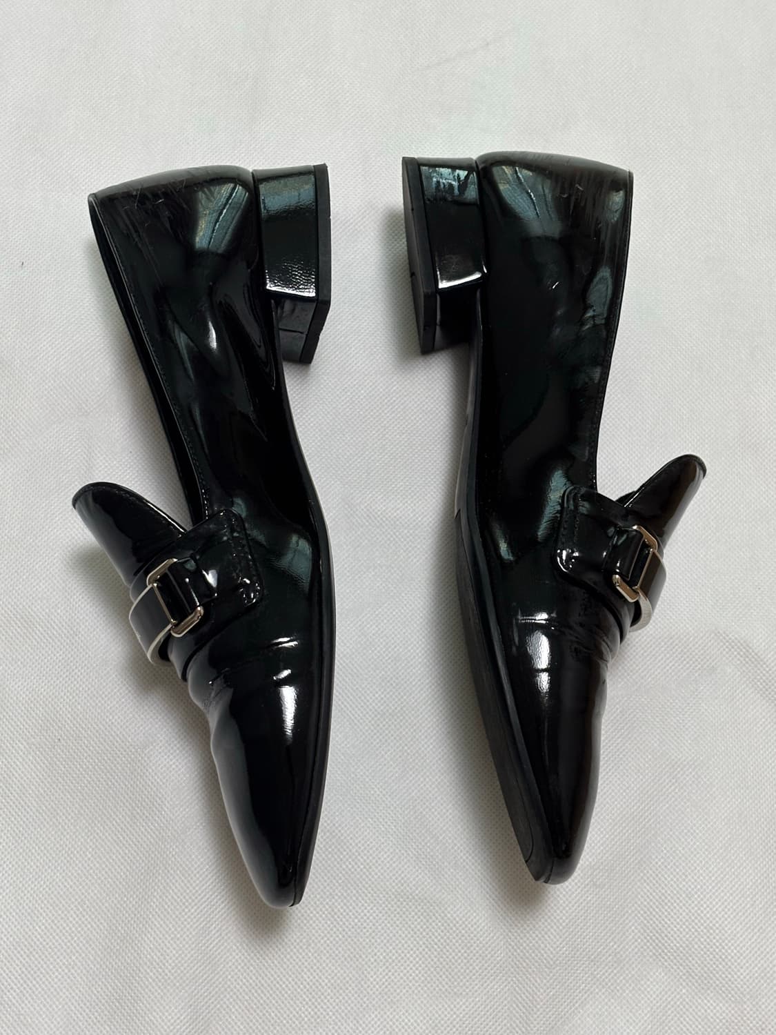 프라다 블랙 페이던트 로퍼 [230-5] 상품이미지2