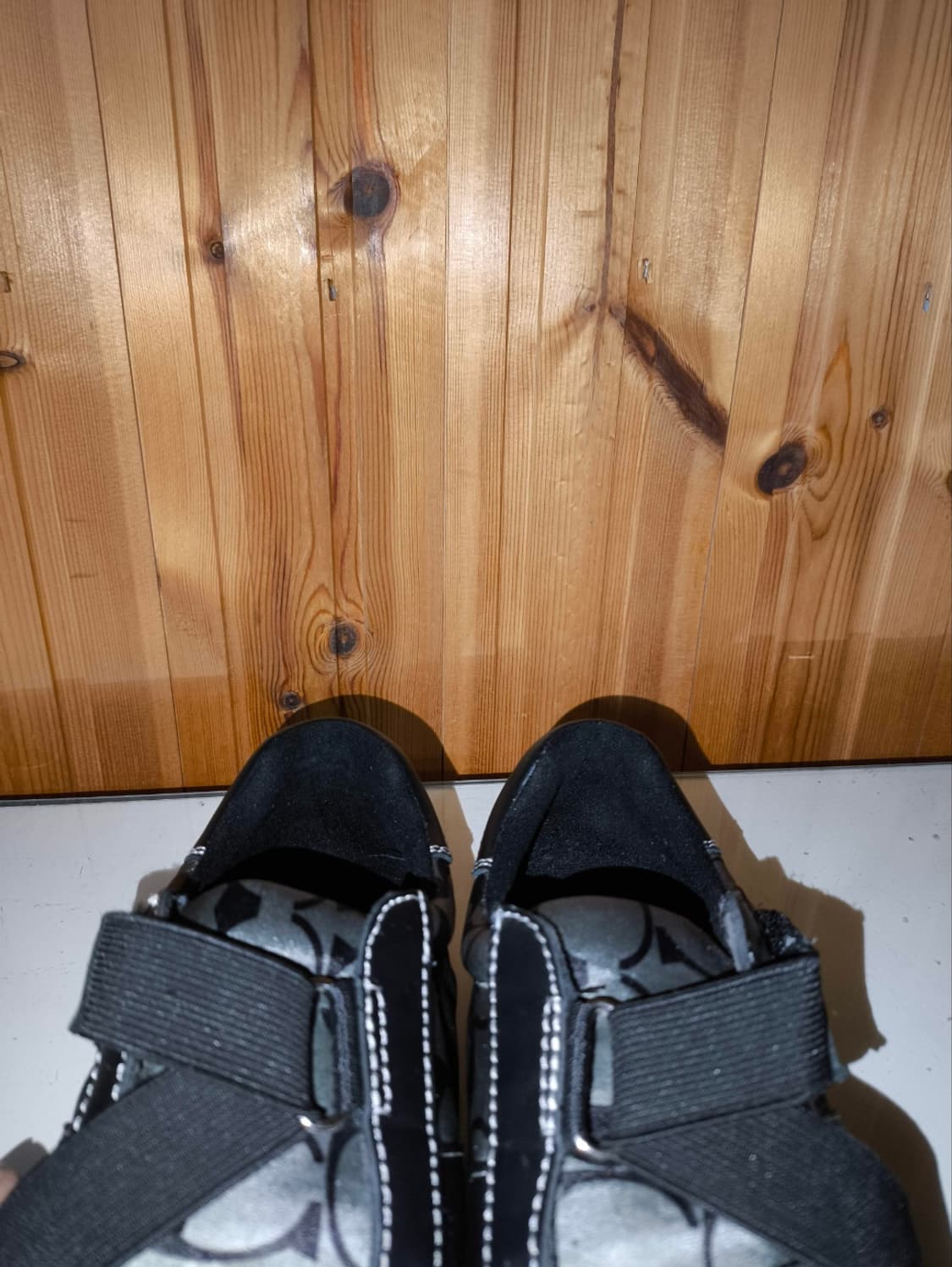 5.5 225mm 코치 밸크로 자카드 스니커즈 상품이미지5