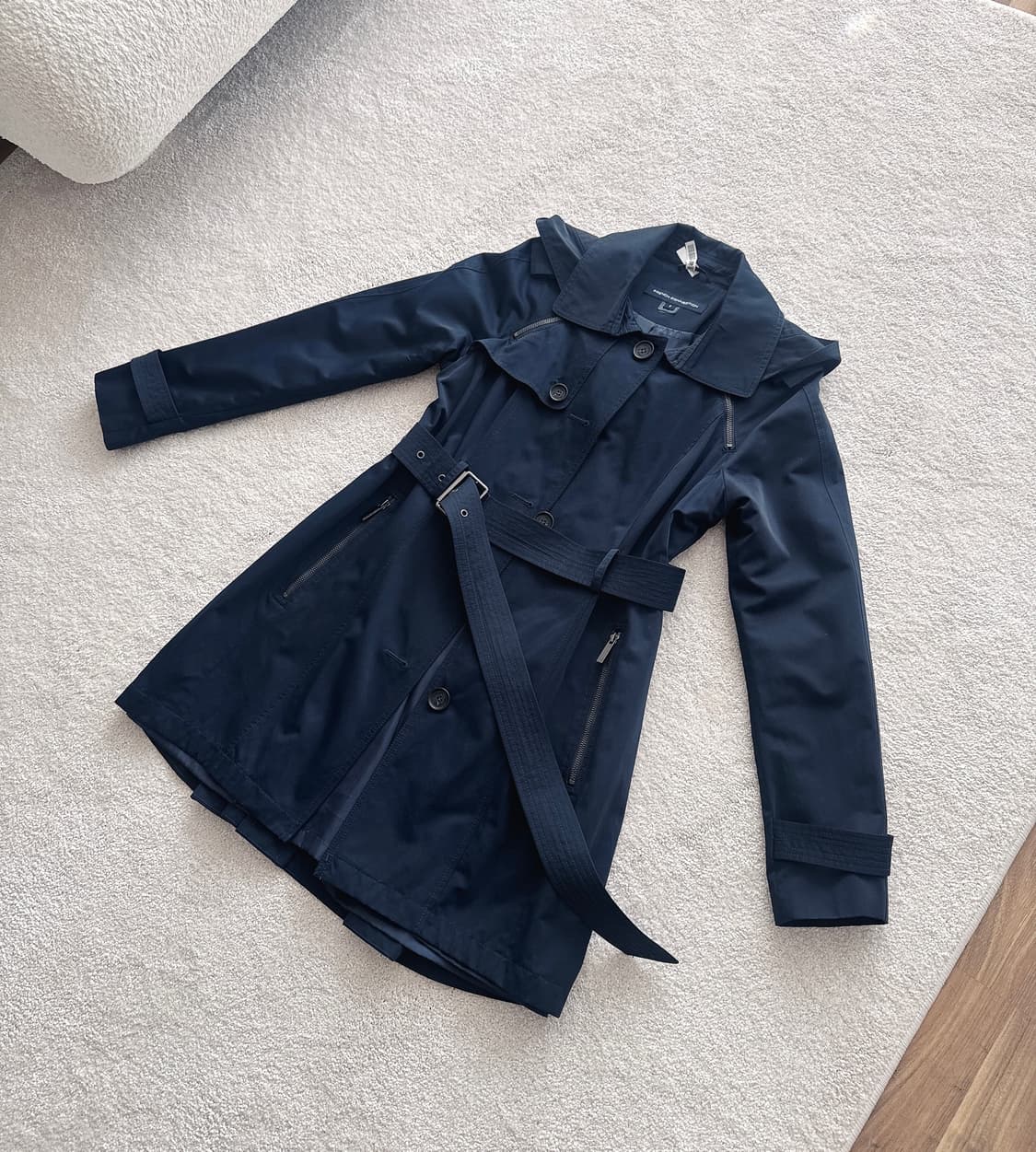 [FRENCH CONNECTION] 프렌치커넥션 후드 발수 트렌치 코트  상품이미지2