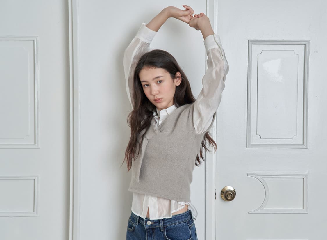 [택,새상품] REBANE 르베인 파운드 셔츠 #차콜그레이 상품이미지10