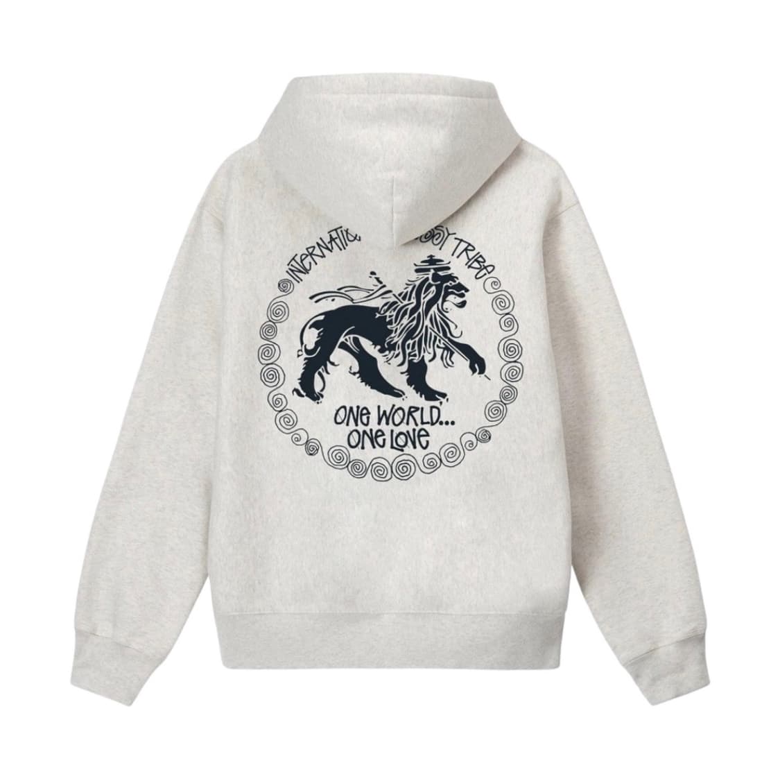 스투시 이스트 라이언 후드 애쉬 헤더 상품이미지1