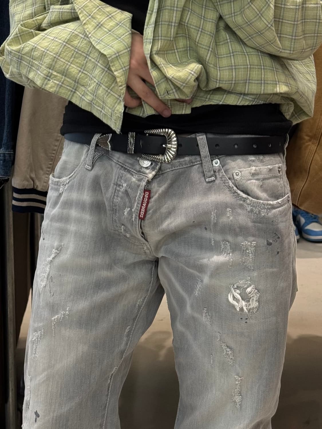 디스퀘어드2 빈티지 워싱 데님  상품이미지5