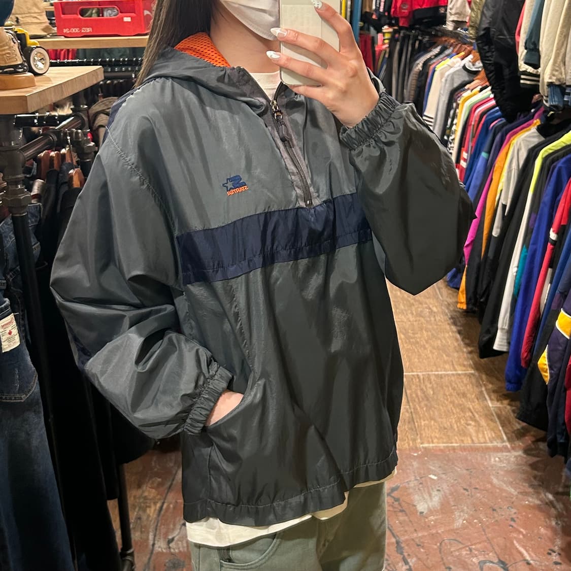 [HI] 스타터 아노락 차콜 상품이미지3