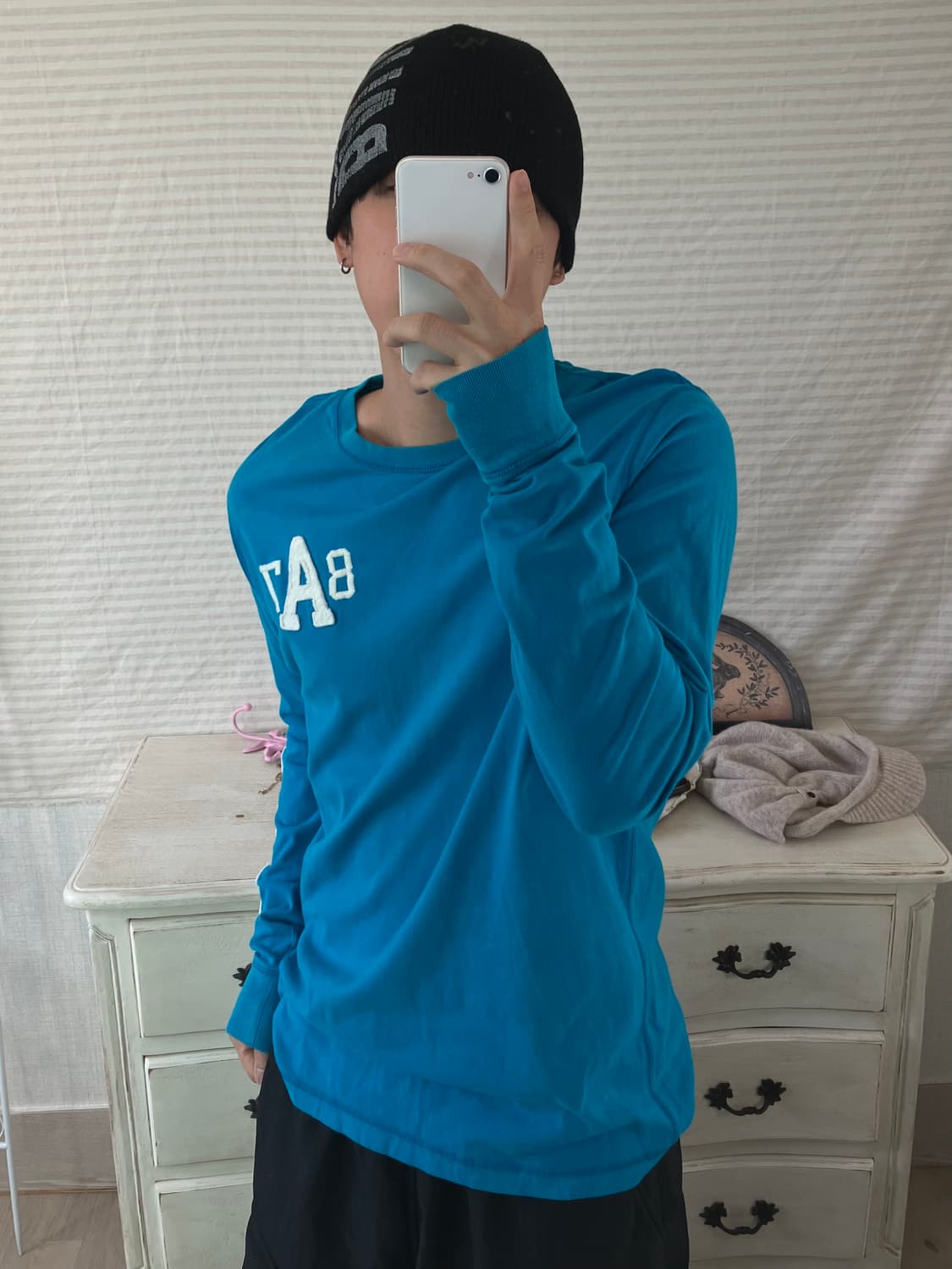 빈티지 포스텔 스카이 긴팔 750 y2k 스트릿 갸루 펑키 일본빈티지 상품이미지2