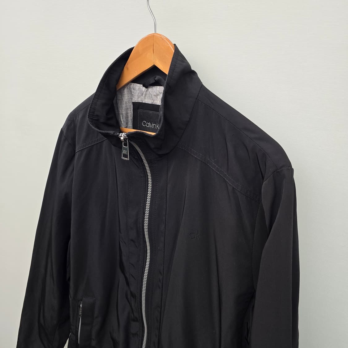 캘빈클라인 블랙 남성 간절기 자켓 상품이미지2