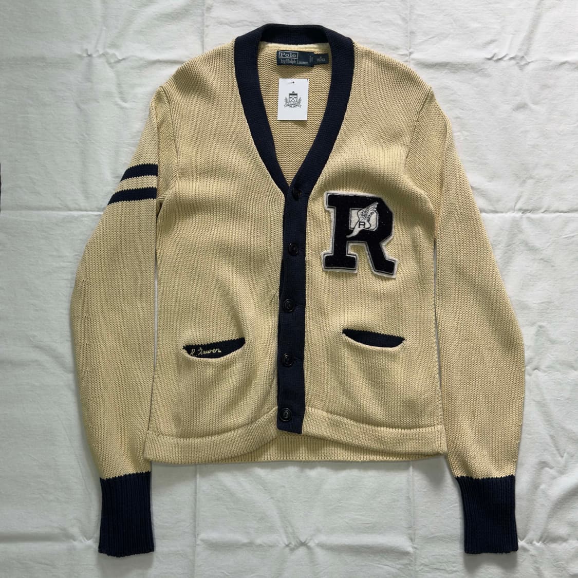 폴로 랄프로렌 레터맨 니트 가디건 상품이미지1