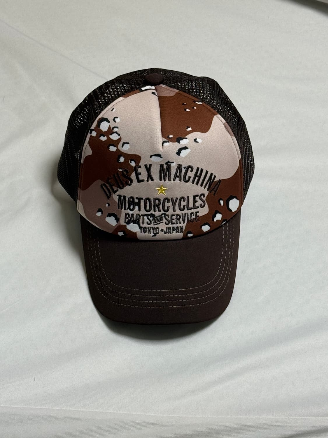 데우스 트러커캡 TOKYO 초코칩 카모 상품이미지1