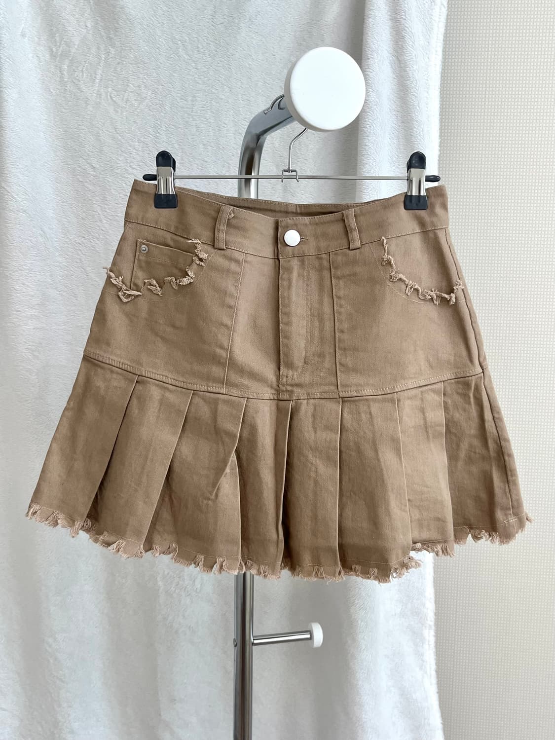빈티지 플리츠 미니스커트 상품이미지1
