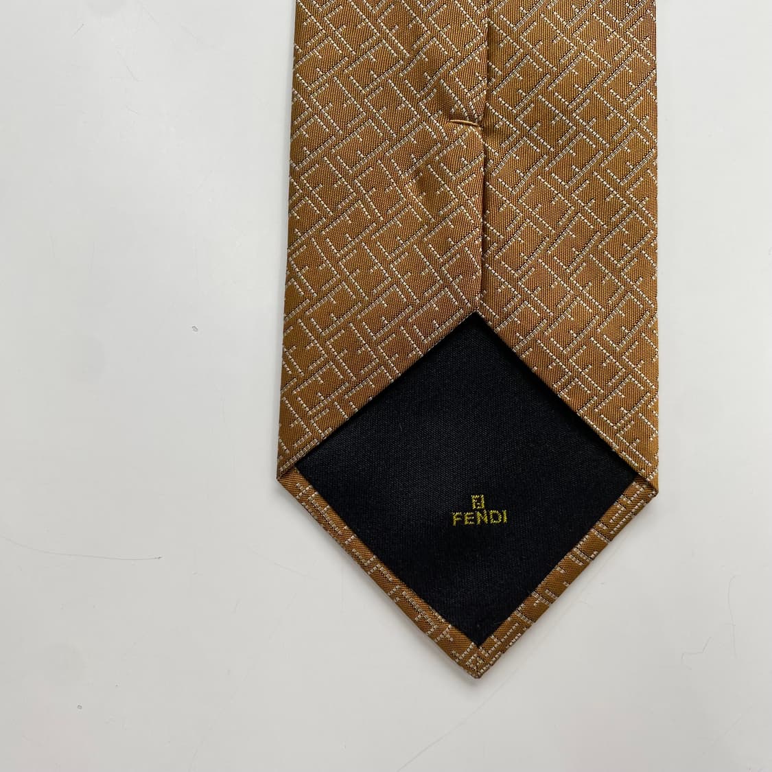 펜디 (FENDI) FF모노그램 명품 정품 넥타이 상품이미지6
