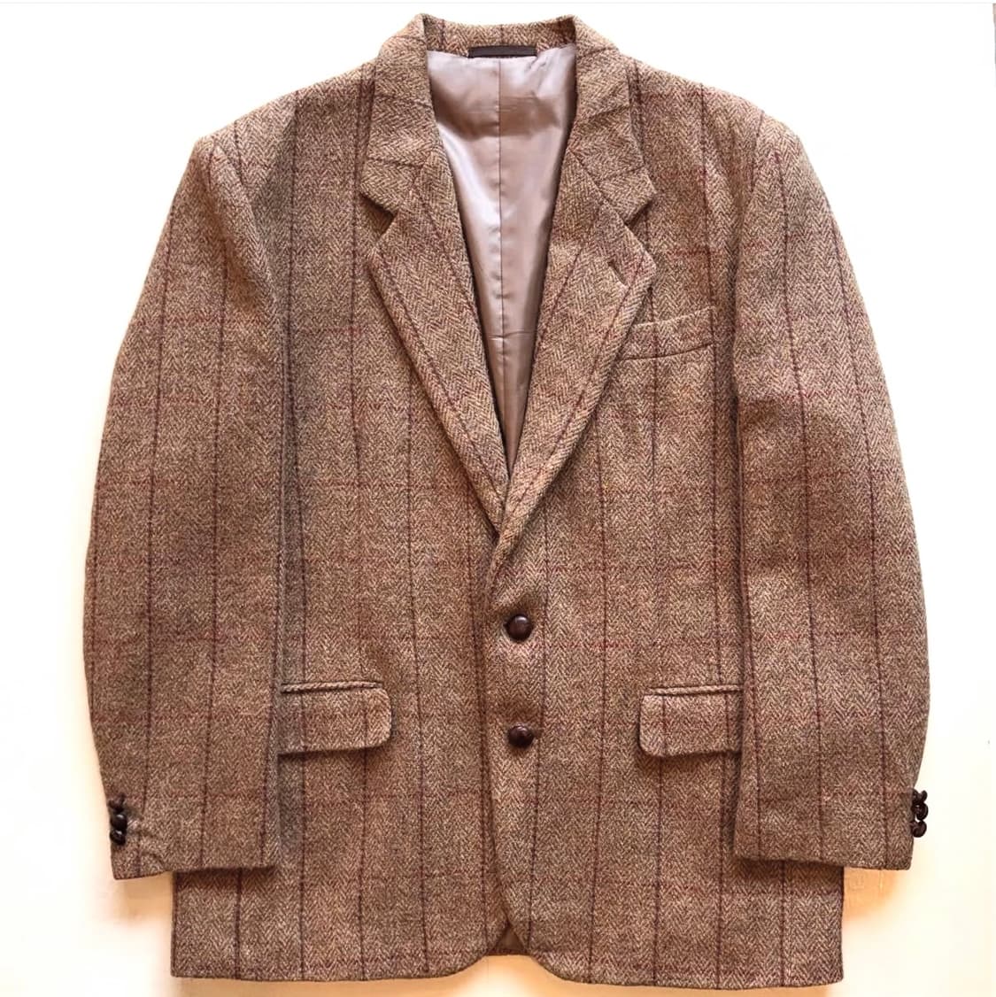 POWER CENTER x Harris Tweed 울 블레이저 상품이미지1
