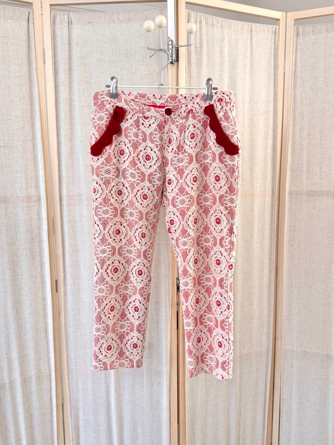 Franche Lippee 레이스 7부 팬츠 상품이미지2