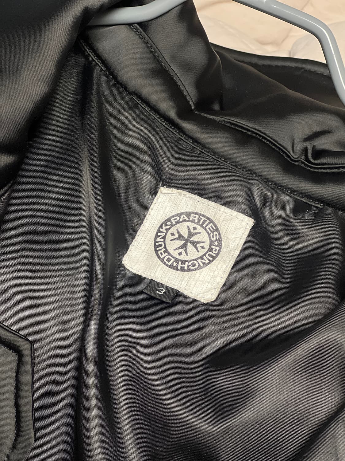 펀치 드렁크 파티즈 콜링 CWU 플라이트 재킷 블랙 상품이미지4