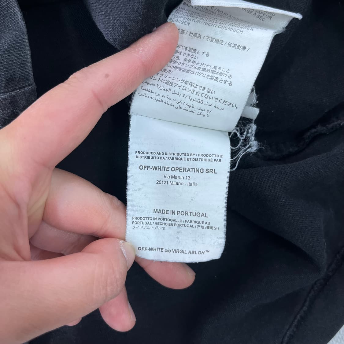 95 오프화이트 2019 s/s arch shapes 반팔티 상품이미지7