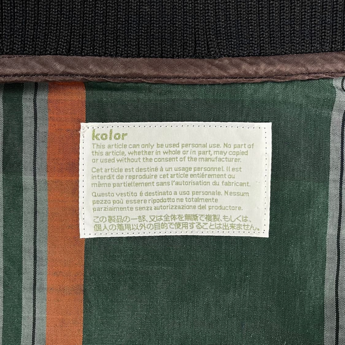 linen check blouson 상품이미지6