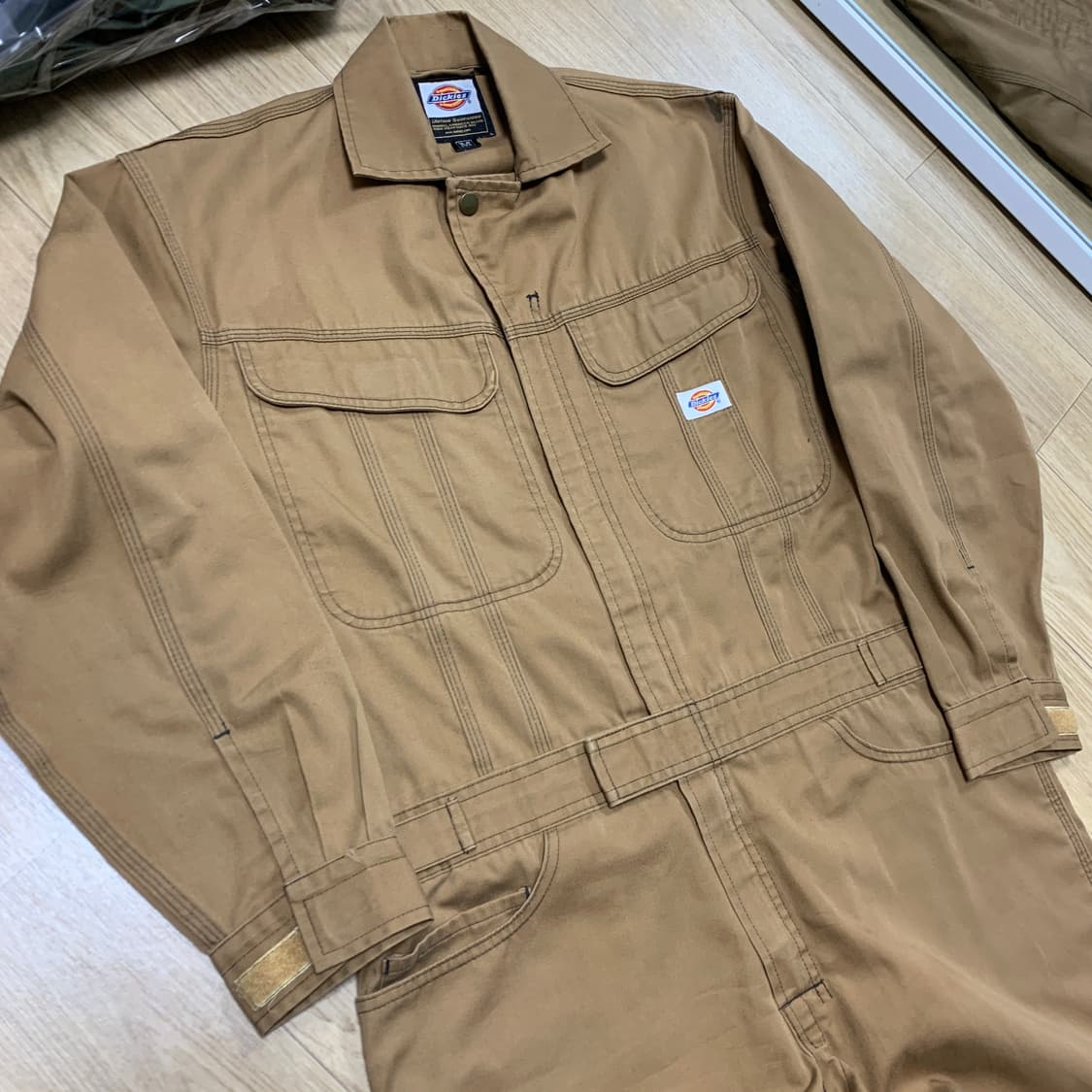 M)Dickies 디키즈 브라운 점프수트 상품이미지4