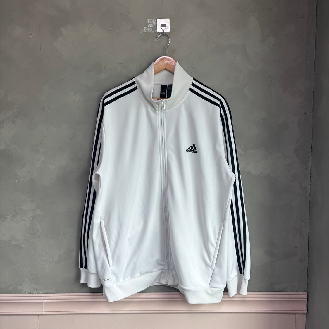 아디다스 화이트 져지 트랙탑 상품이미지1