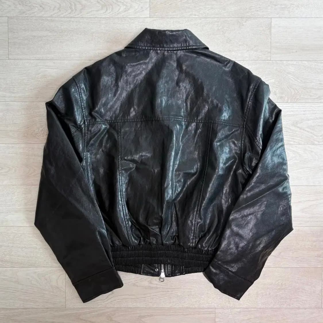 노티아 vegan leather biker blouson 상품이미지3