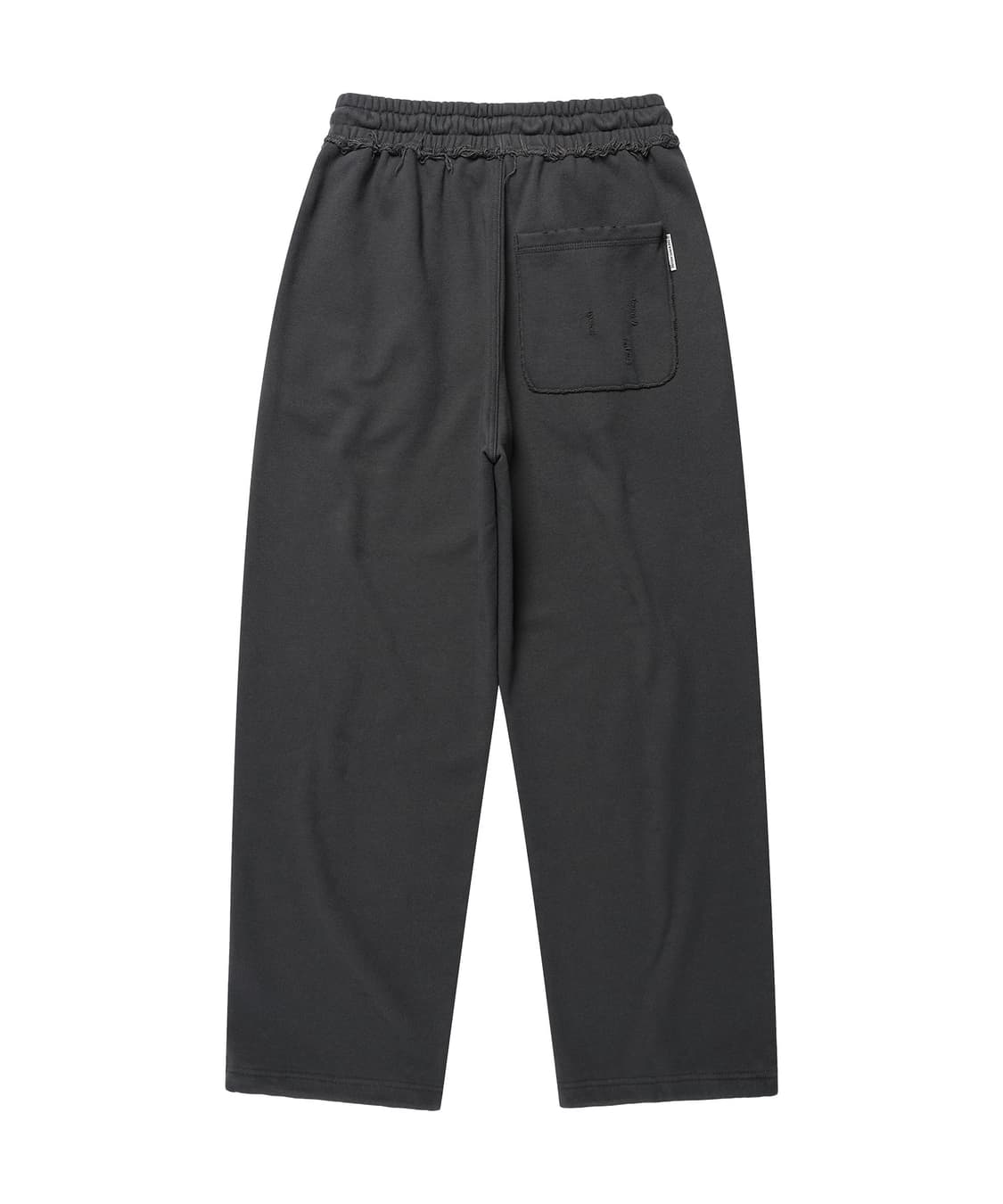 Thevinylhouse 데미지 스웻 팬츠 차콜 상품이미지3