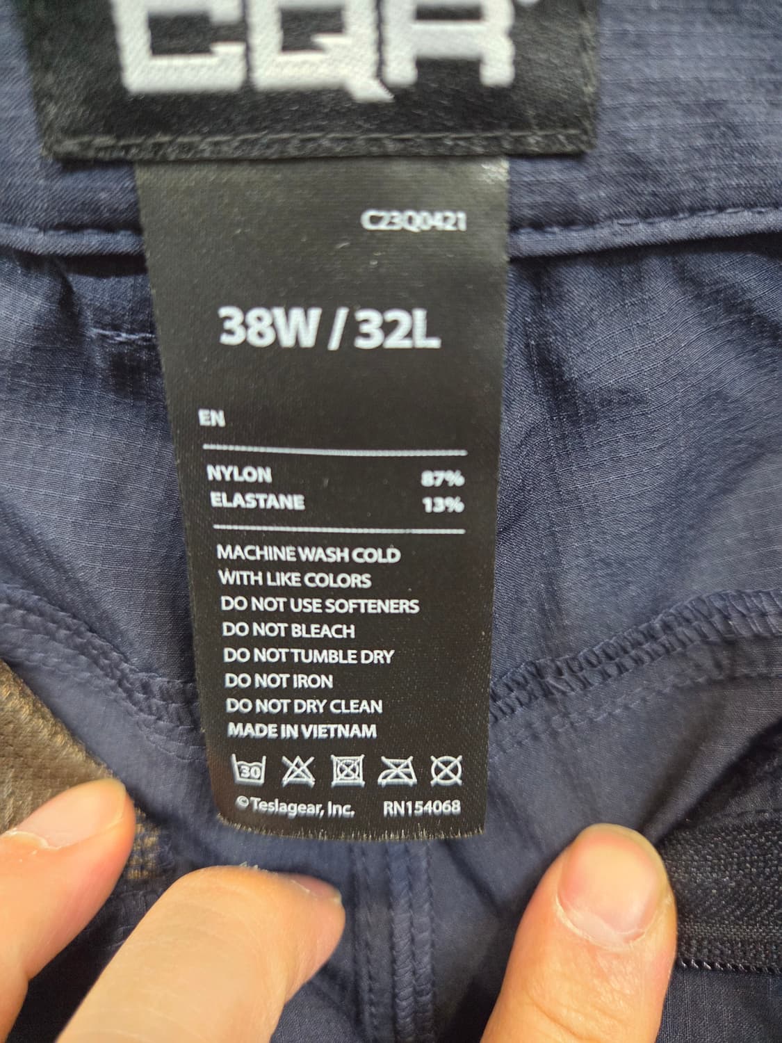 Cqr 택티컬 썸머 쿨면 나일론 팬츠 38 상품이미지4