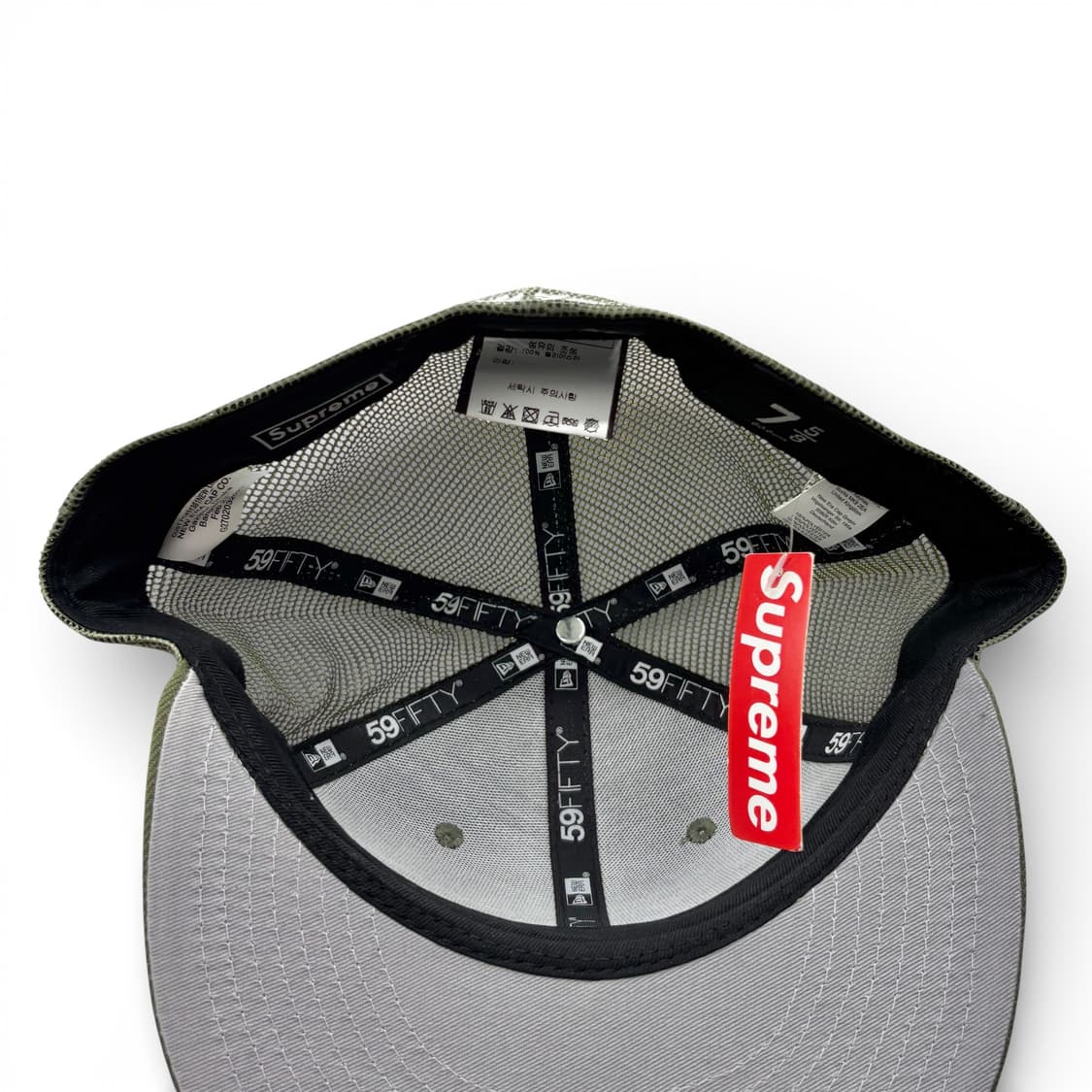 2023 슈프림 박스 로고 메쉬 백 뉴에라 7 1/2 상품이미지7