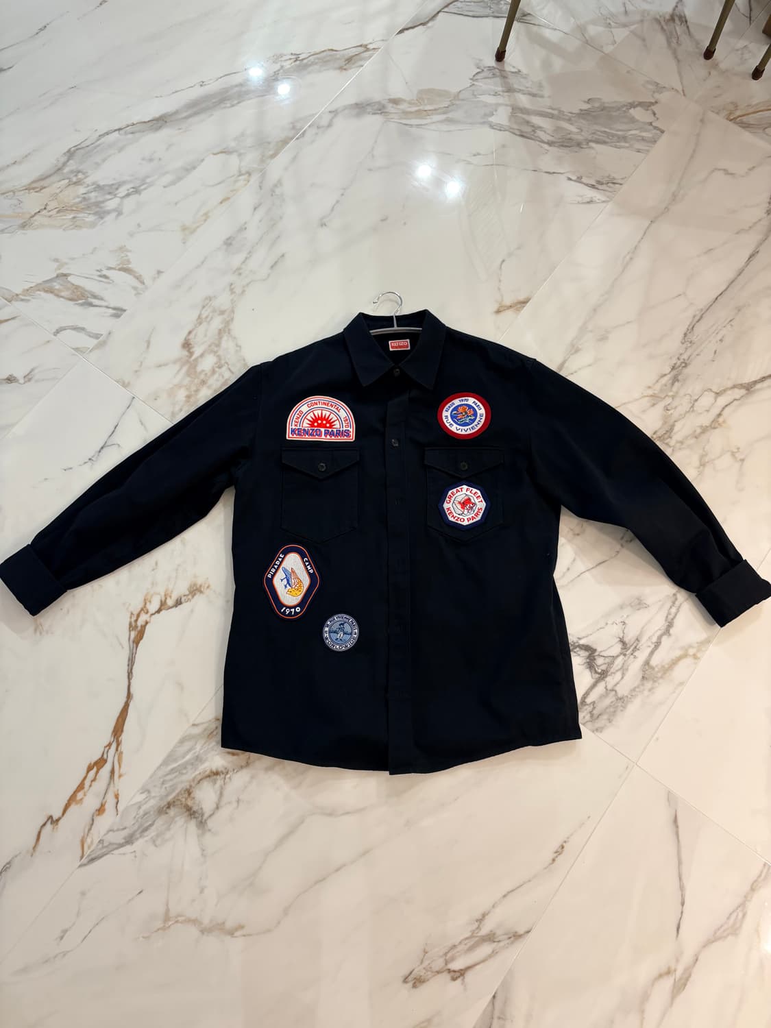 겐조 패치 워크셔츠 상품이미지4