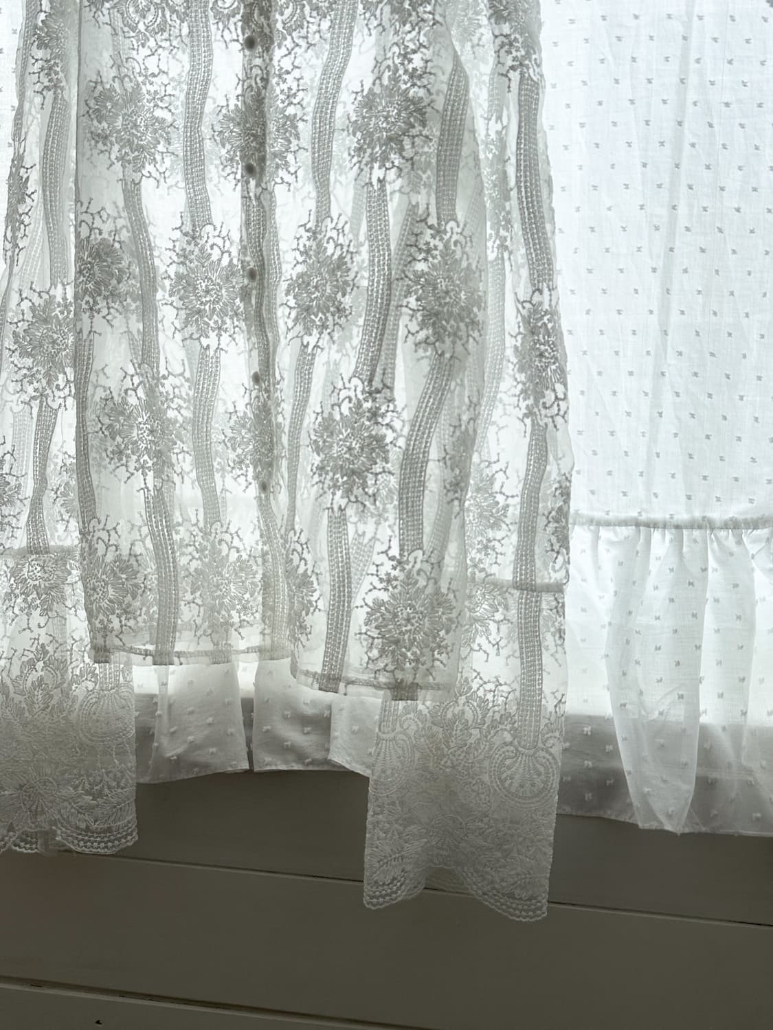 See-Through Off-the-Shoulder Blouse 0203 상품이미지6