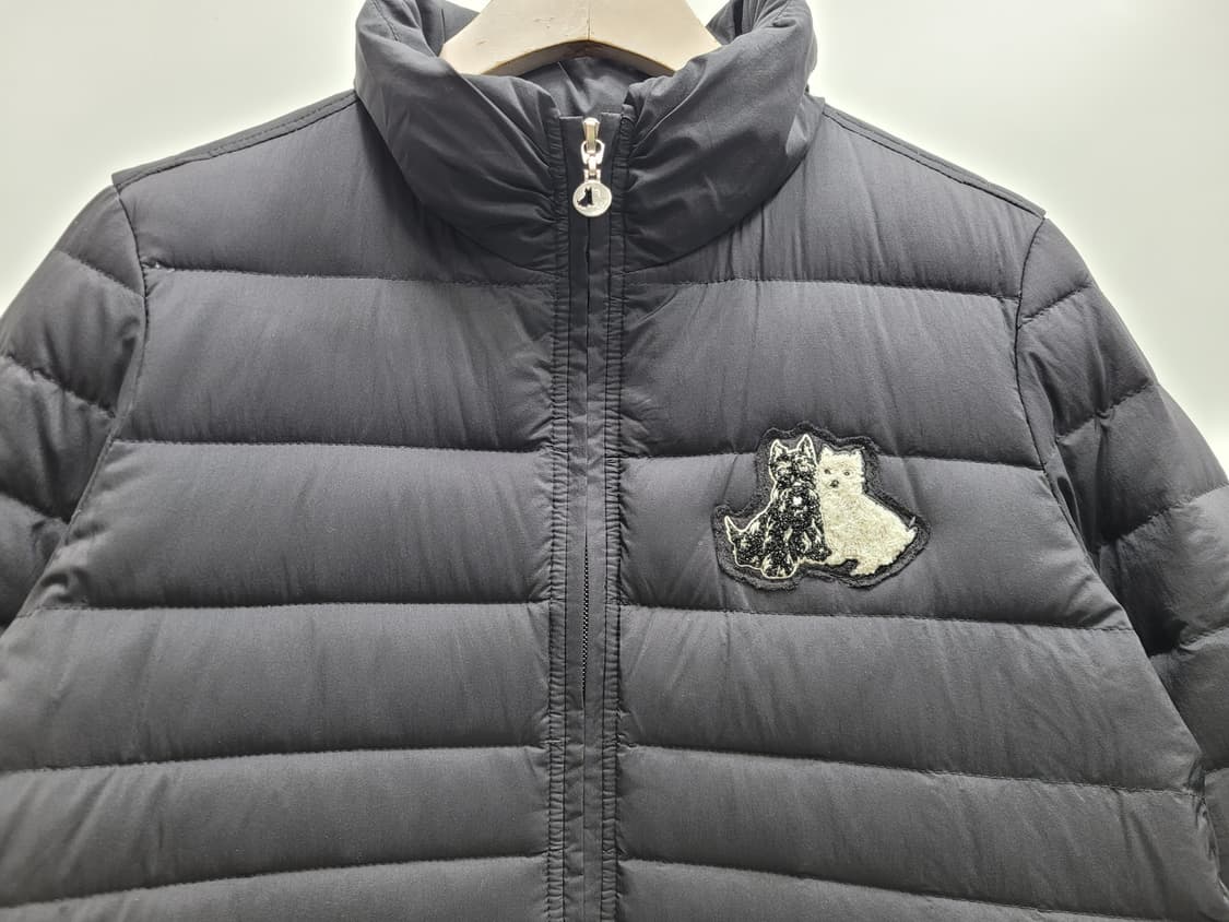 블랙앤화이트 경량 다운 패딩 / 여 L (90) 블랙
 상품이미지4