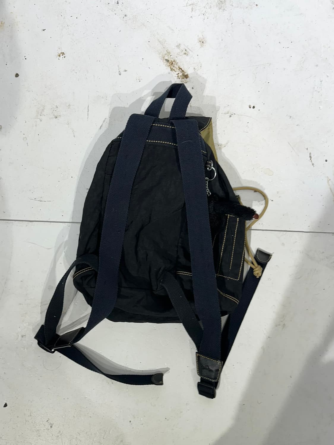 키플리 블랙 복조리 y2k 키치 미니 백팩 가방  상품이미지5