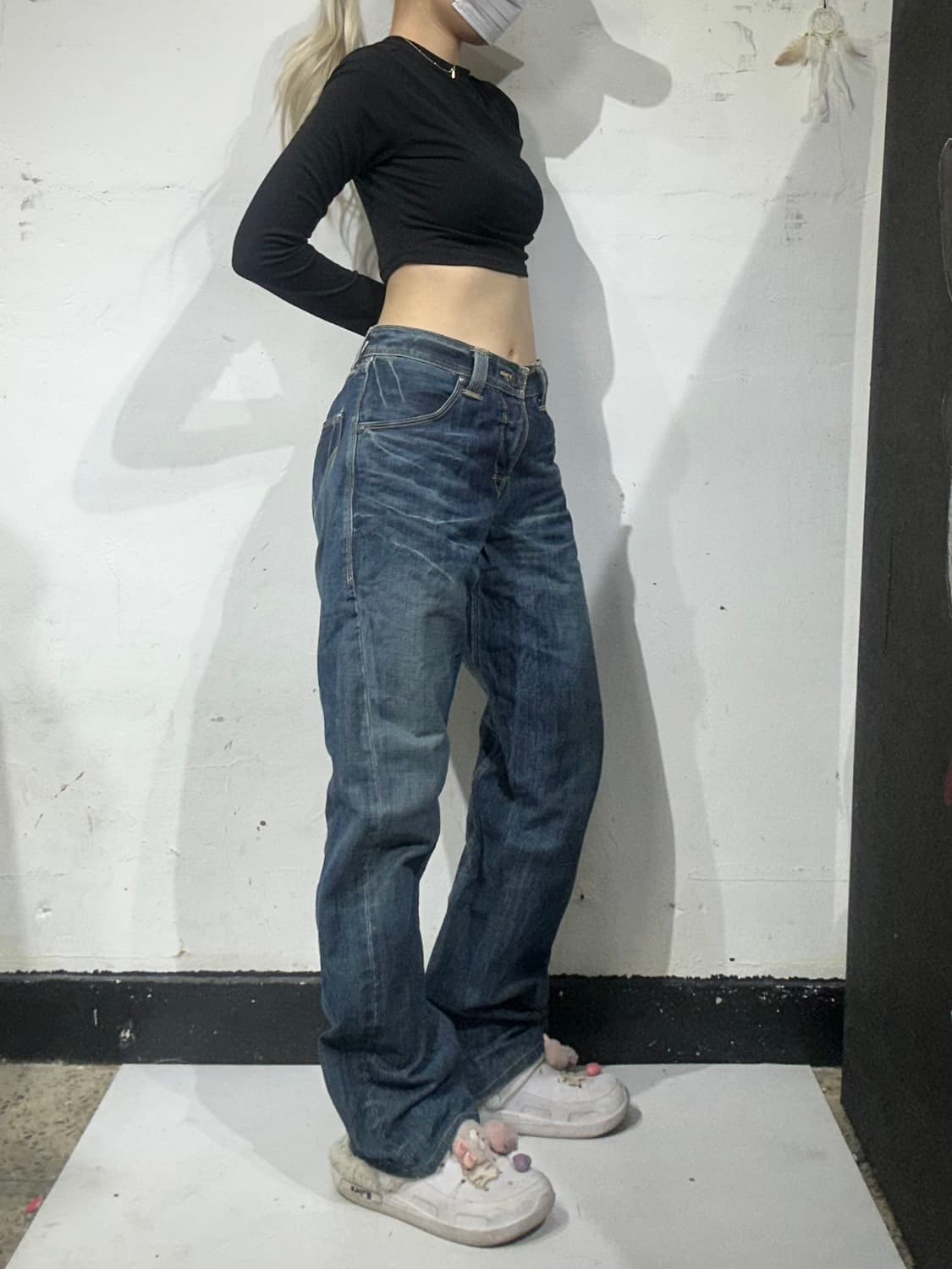 리바이스 중청 엔지니어드 와이드 데님 청바지 32 상품이미지1