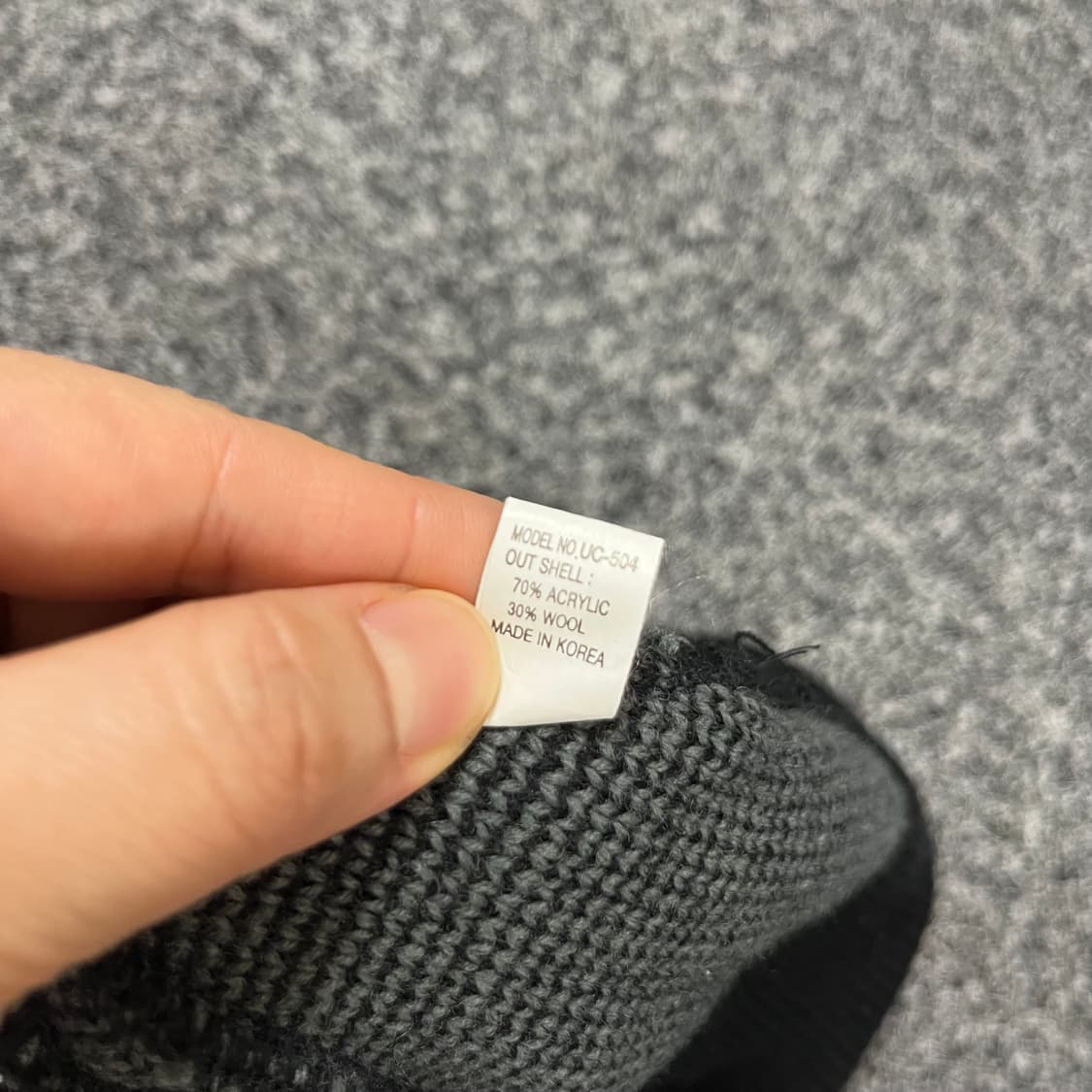 빈티지 니트 비니 상품이미지3