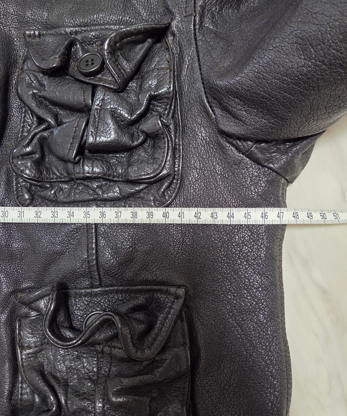 Within black 멀티포켓 레더 자켓  상품이미지5