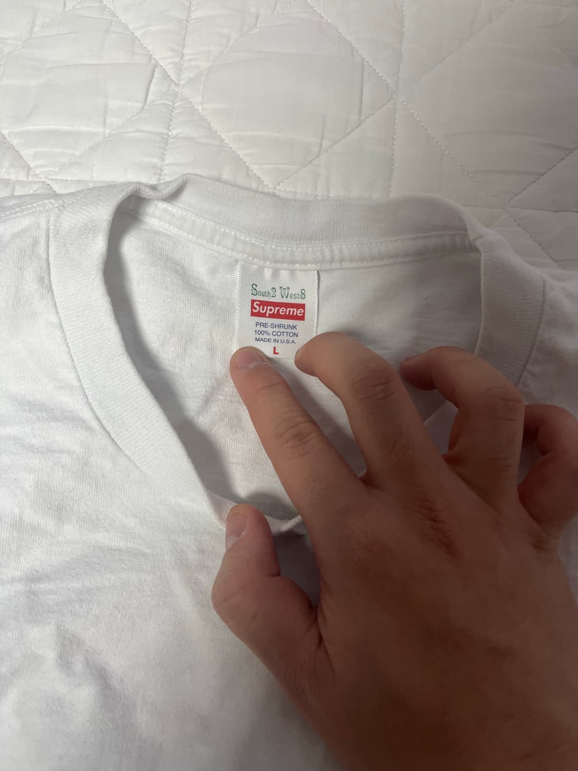 슈프림 남이서팔 롱슬리브 L 상품이미지2
